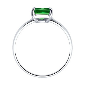 Кольцо SOKOLOV - Серебро 925, Фианит (арт. 94014827)