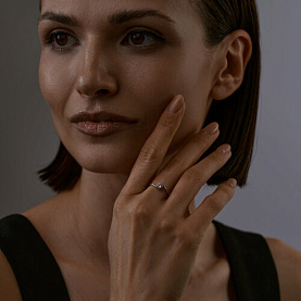 Кольцо SOKOLOV - Серебро 925, Фианит (арт. 94013564)