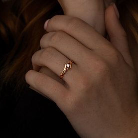 Кольцо SOKOLOV - Серебро 925, Фианит (арт. 93010531)