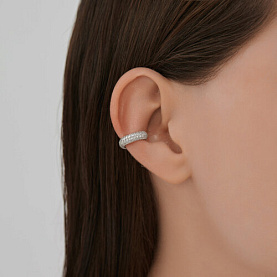 Серьга SOKOLOV - Серебро 925, Фианит (арт. 94170385)