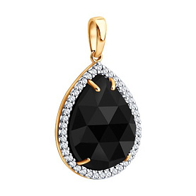 Подвеска SOKOLOV - Серебро 925, Агат (арт. 92030909)