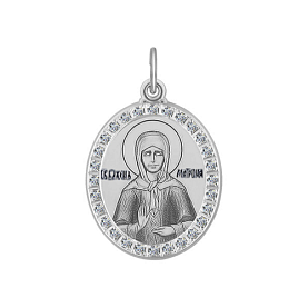 Подвеска SOKOLOV - Серебро 925, Фианит (арт. 94100212)