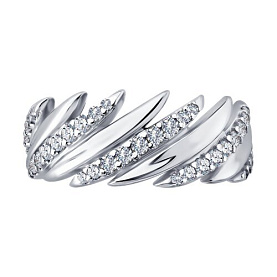 Кольцо Diamant - Серебро 925, Фианит (арт. 94-110-00818-1)