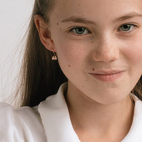 Серьги ЮФ Династия - Золото 585 (арт. 013682-1010)