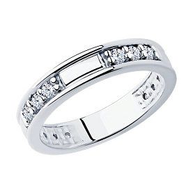 Кольцо Diamant - Серебро 925, Фианит (арт. 94-110-01632-2)