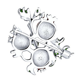 Брошь SOKOLOV - Серебро 925, Эмаль (арт. 94040298)