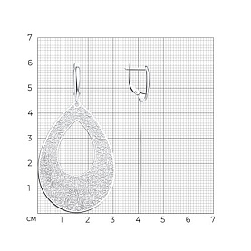 Серьги SOKOLOV - Серебро 925 (арт. 94021106)