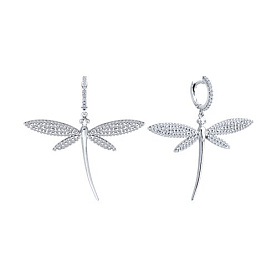 Серьги SOKOLOV - Серебро 925, Фианит (арт. 94026884)