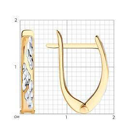 Серьги SOKOLOV - Золото 585 (арт. 0200789)