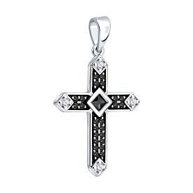 Подвеска Diamant - Серебро 925, Фианит (арт. 94-130-00259-1)