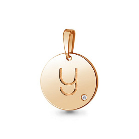 Подвеска Аквамарин - Серебро 925, Фианит (арт. 24611.6)