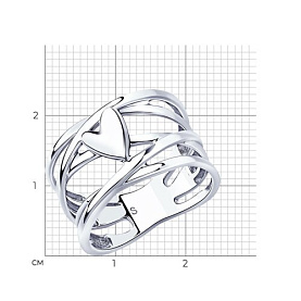 Кольцо SOKOLOV - Серебро 925 (арт. 94013050)