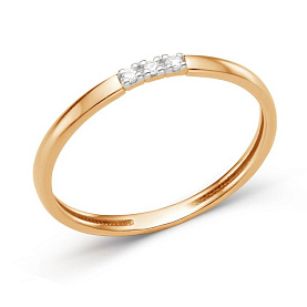 Кольцо ЮФ Династия - Золото 585, Фианит (арт. 000781-1102)