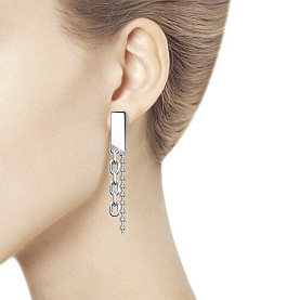 Серьги SOKOLOV - Серебро 925 (арт. 94024322)