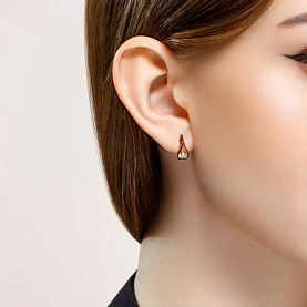 Серьги SOKOLOV - Серебро 925, Фианит (арт. 93020641)