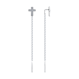 Серьги Diamant - Серебро 925, Фианит (арт. 94-123-01446-1)