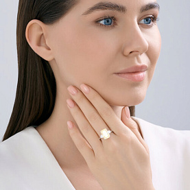 Кольцо SOKOLOV - Серебро 925, Фианит (арт. 94014701)