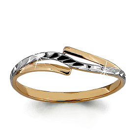 Кольцо Аквамарин - Золото 585 (арт. 52872.1)