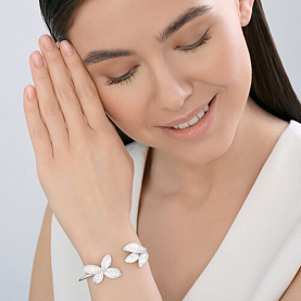 Браслет SOKOLOV - Серебро 925, Фианит (арт. 94051579)