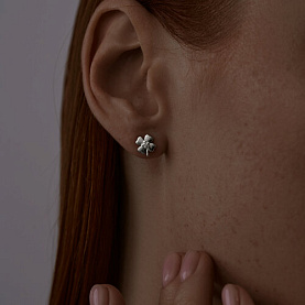 Серьга SOKOLOV - Серебро 925, Фианит (арт. 94170256)