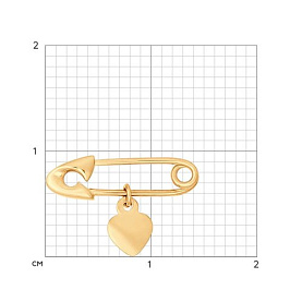 Булавка SOKOLOV - Золото 585 (арт. 040164)