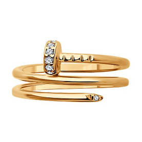 Кольцо Diamant - Серебро 925, Фианит (арт. 93-110-02016-1)