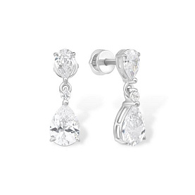 Серьги EFREMOV - Серебро 925, Фианит (арт. 12100112959-501)