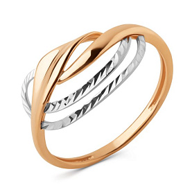 Кольцо ЮФ Династия - Золото 375 (арт. 024441-5012)