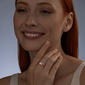 Кольцо SOKOLOV - Серебро 925, Фианит (арт. 93011010)