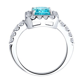 Кольцо SOKOLOV - Серебро 925, Фианит (арт. 94014739)