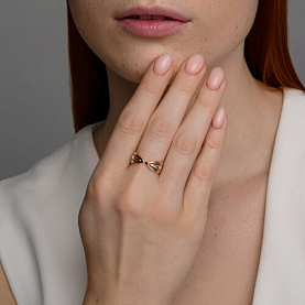 Кольцо Diamant - Золото 585 (арт. 51-110-02787-1)