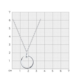 Колье Diamant - Серебро 925 (арт. 94-170-02009-1)