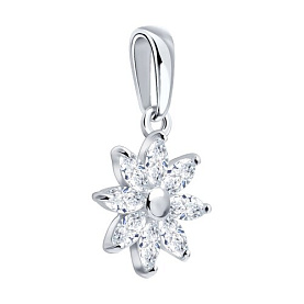 Подвеска Diamant - Серебро 925, Фианит (арт. 94-130-02396-1)