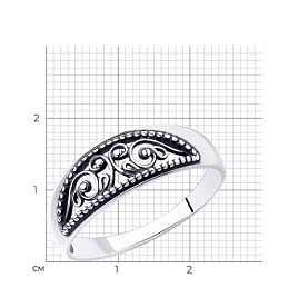 Кольцо Diamant - Серебро 925 (арт. 95-110-01207-1)