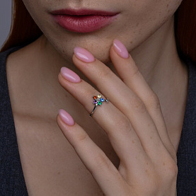 Кольцо Diamant - Серебро 925, Фианит (арт. 94-110-02141-1)