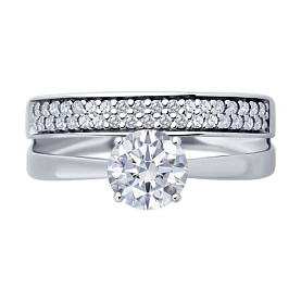 Кольцо Diamant - Серебро 925, Фианит (арт. 94-110-02138-1)