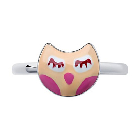 Кольцо SOKOLOV - Серебро 925, Эмаль (арт. 94013235)