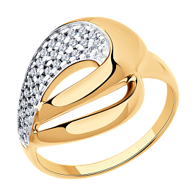 Кольцо Diamant - Серебро 925, Фианит (арт. 93-110-00691-1)