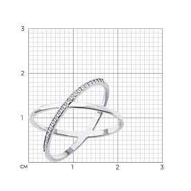 Кольцо Diamant - Серебро 925, Бриллиант (арт. 94-210-02036-1)