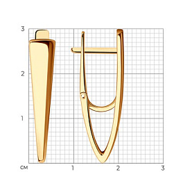 Серьги Diamant - Серебро 925 (арт. 93-120-00611-1)