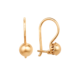 Серьги ЮФ Династия - Золото 585 (арт. 002355-1000)