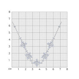 Колье SOKOLOV - Серебро 925, Фианит (арт. 94071204)