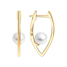 Серьги SOKOLOV - Золото 585, Жемчуг культивированный (арт. 792207)