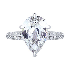 Кольцо SOKOLOV - Серебро 925, Фианит (арт. 94014603)