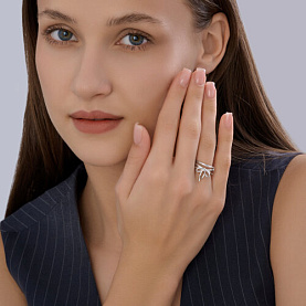 Кольцо SOKOLOV - Серебро 925 (арт. 94014602)