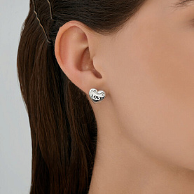 Серьги SOKOLOV - Серебро 925, Эмаль (арт. 94027030)