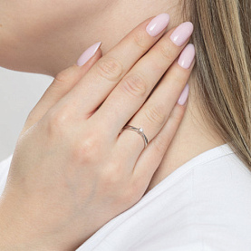 Кольцо SOKOLOV - Золото 585, Бриллиант (арт. 1011346)