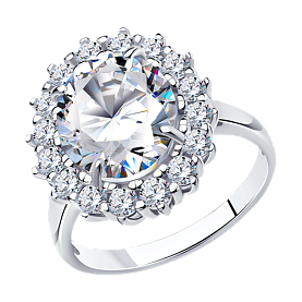 Кольцо Diamant - Серебро 925, Фианит (арт. 94-110-00646-1)