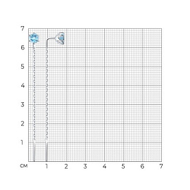 Серьги SOKOLOV - Серебро 925, Топаз (арт. 92022161)