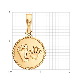 Подвеска SOKOLOV - Золото 585 (арт. 036909)